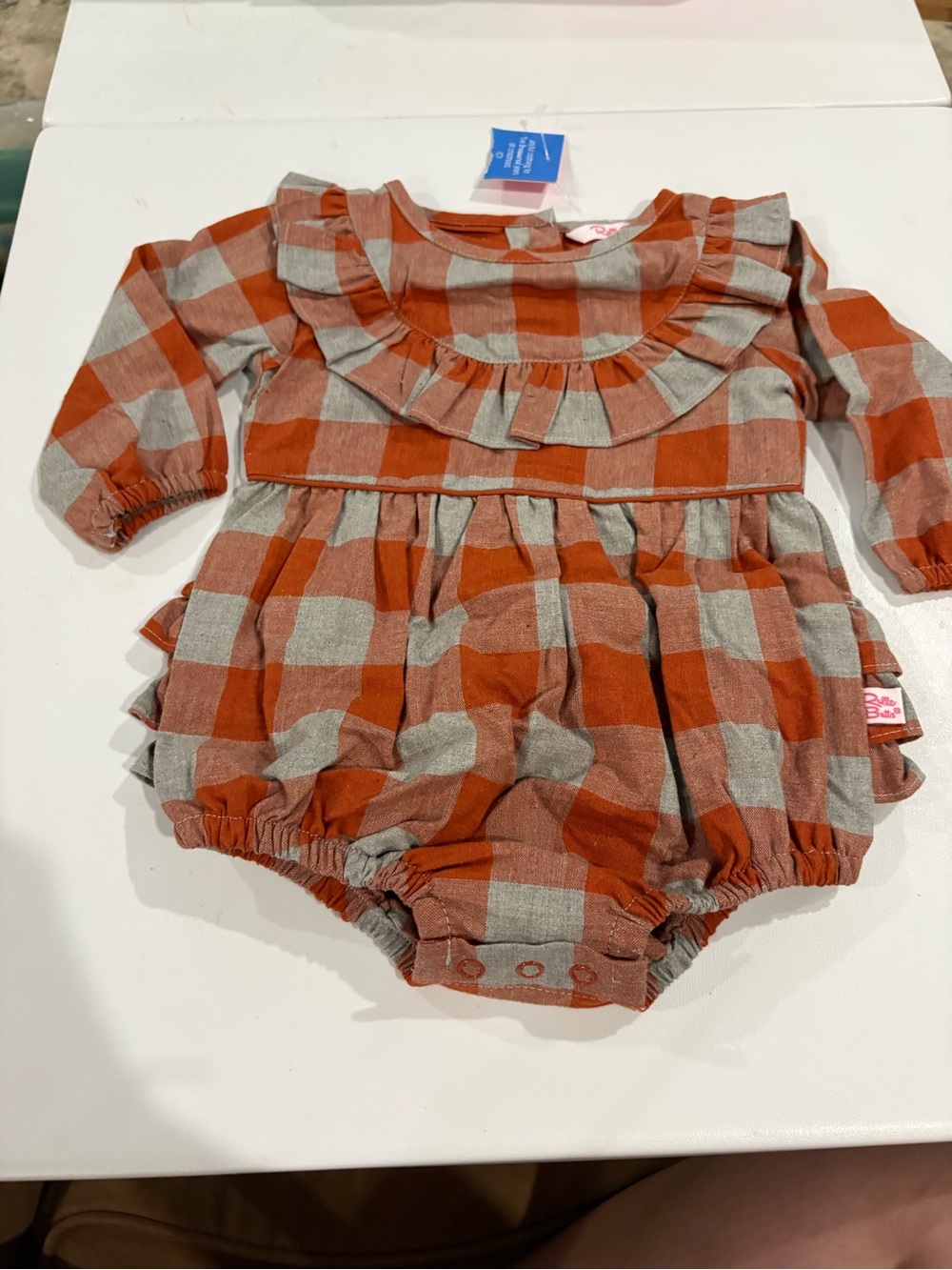 Ruffle Butts Bubble // 6–12m